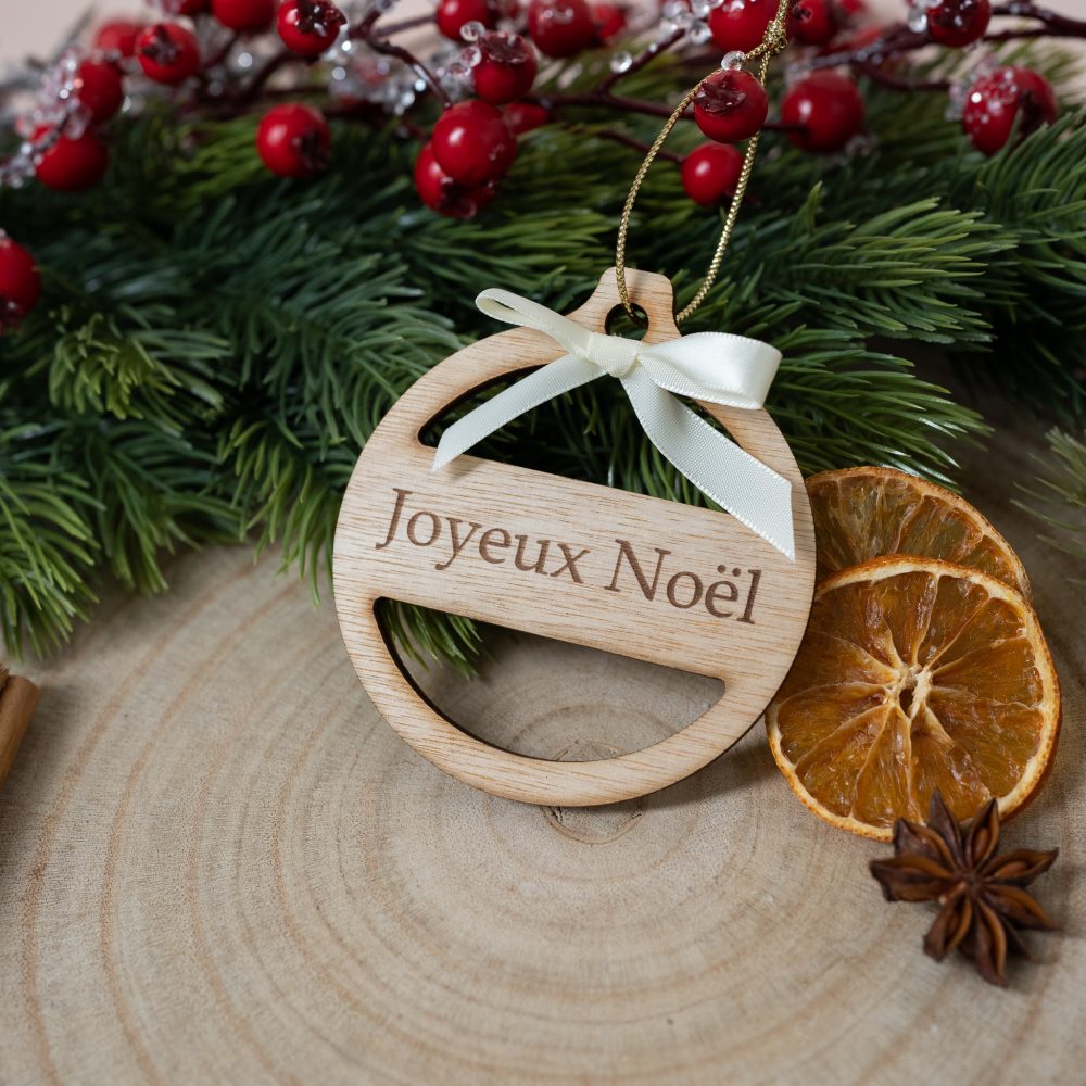Joyeux Noël | Ruban ivoire