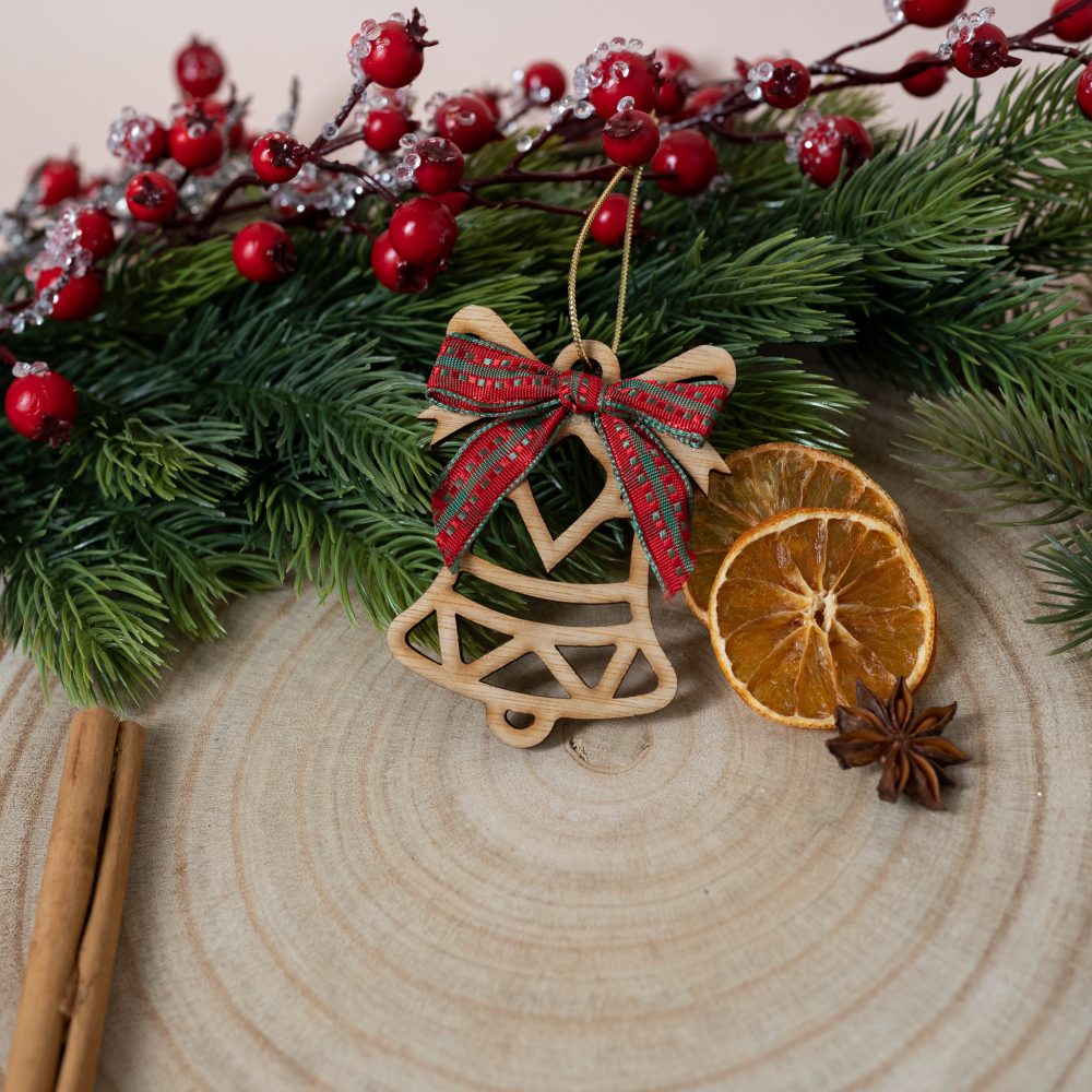 Cloche avec ruban traditionnel