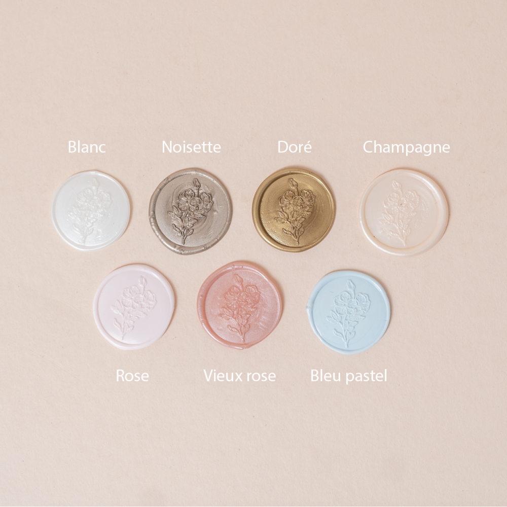 Cachet de cire FLORA (x10) – Image 2