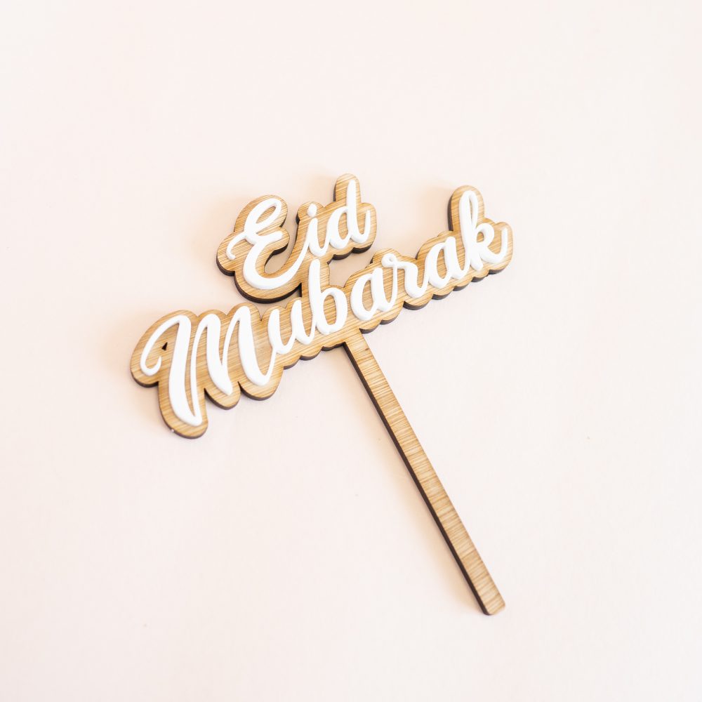 Cake topper "EID mubarak" – Image 2
