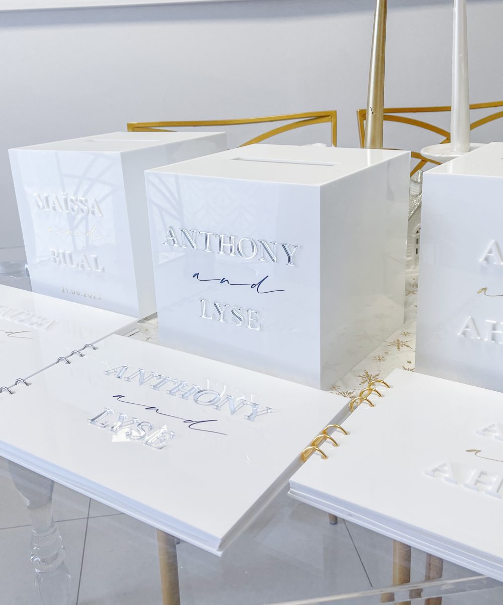 Pack Urne & Livre d'or - Prénoms 3D – Image 6