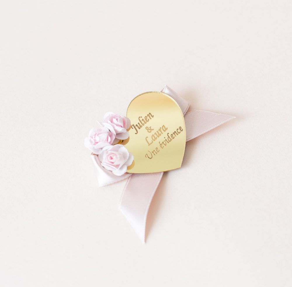 Aimants coeur personnalisés