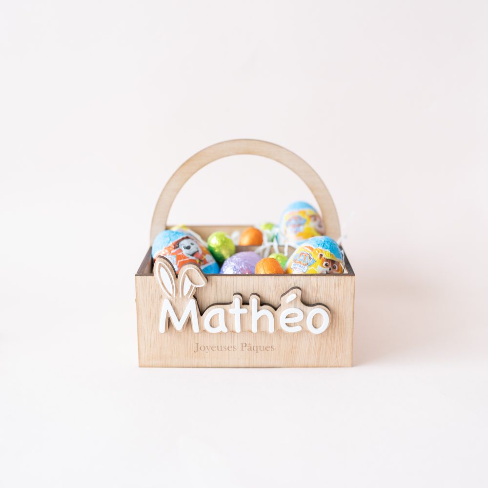 Panier de récolte personnalisé