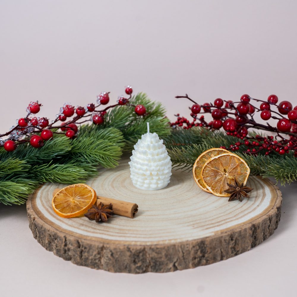 Bougie pomme de pain II - Collection Noël – Image 2