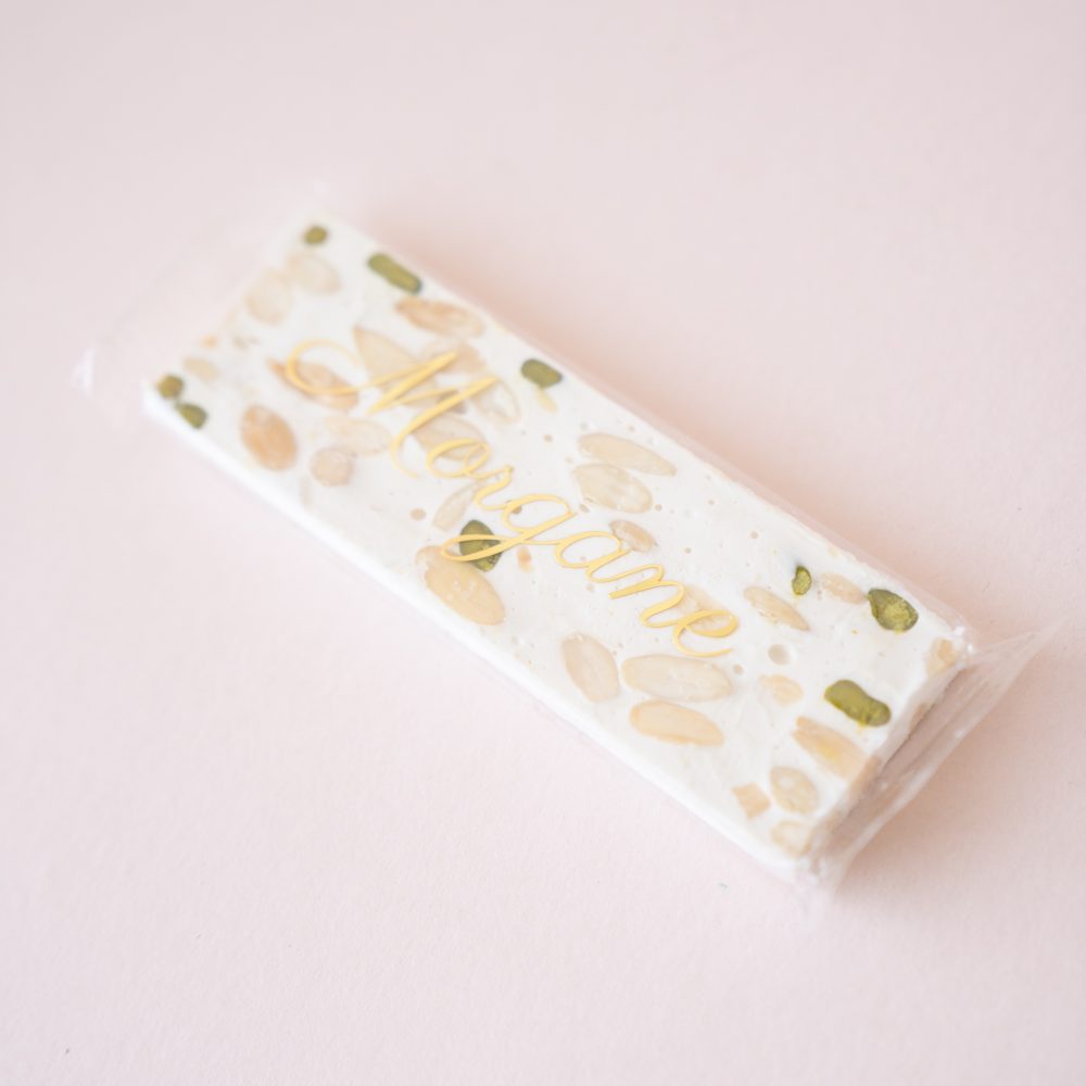 Barre de nougat Grande Maison personnalisée – Image 2