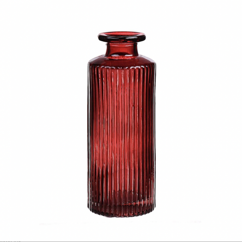 Soliflore strié rouge