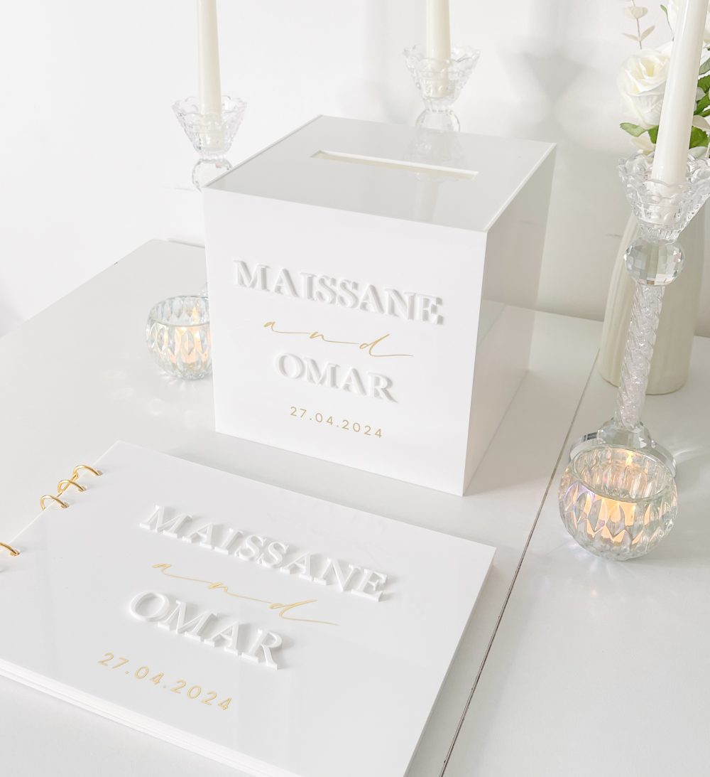 Pack Urne & Livre d'or - Prénoms 3D – Image 3