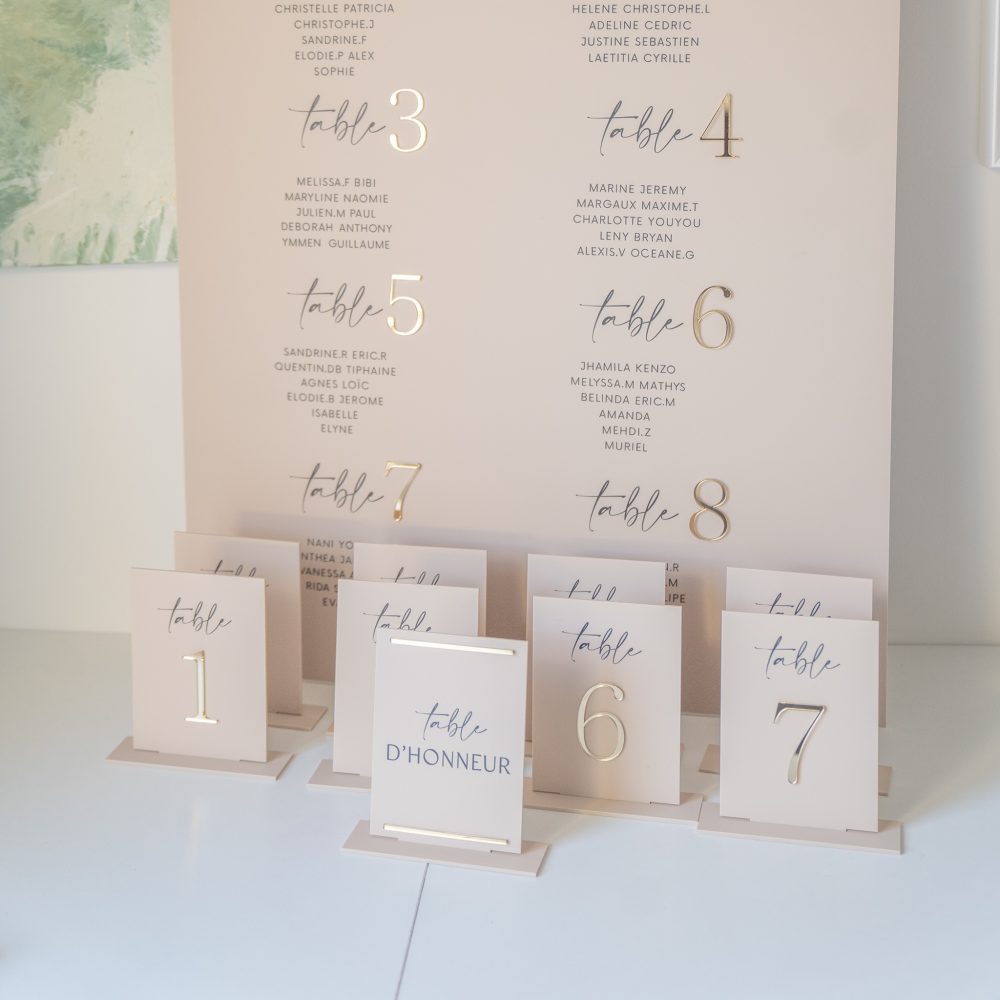 Pack Plan de table et Panneau de bienvenue – Image 5