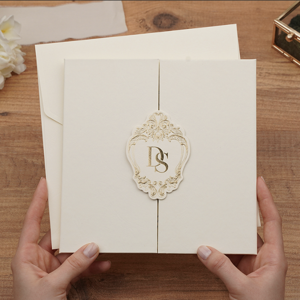 Invitation Duchesse - Crème et Or – Image 4