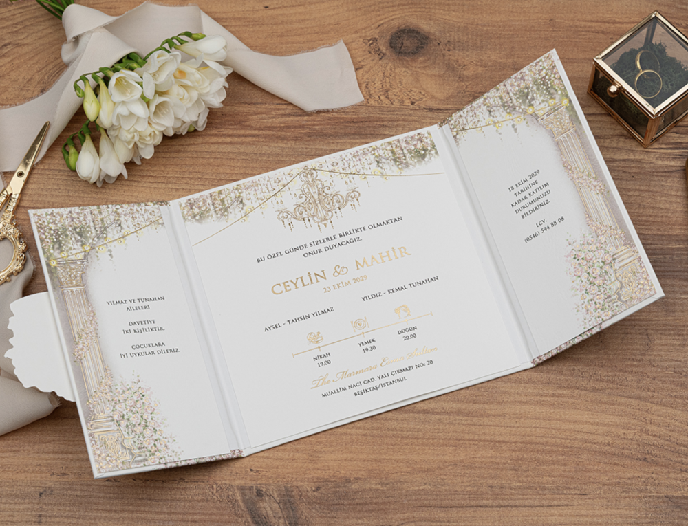 Invitation Magical flowers – Image 2