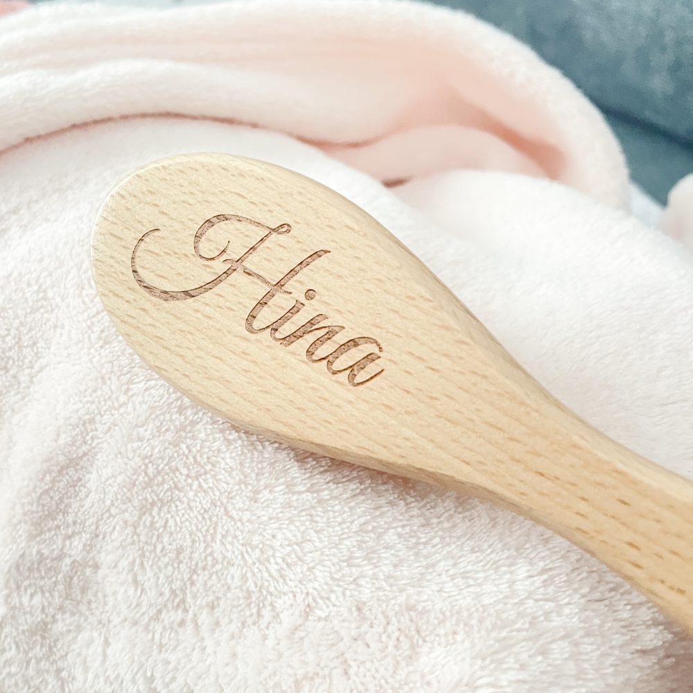 Brosse bébé personnalisée – Image 2