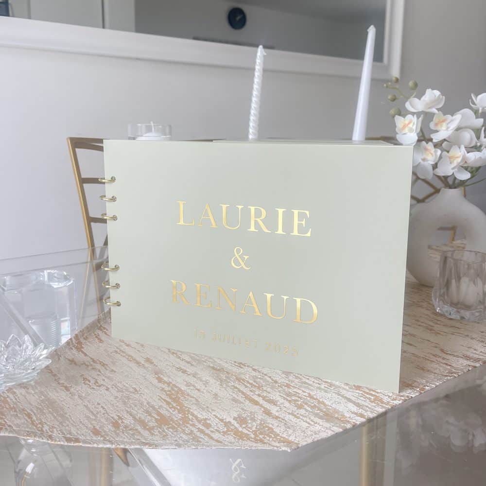 Livre d'or BAILEY en plexiglas – Image 4