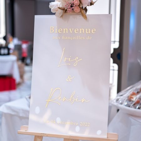 Panneau plexi blanc